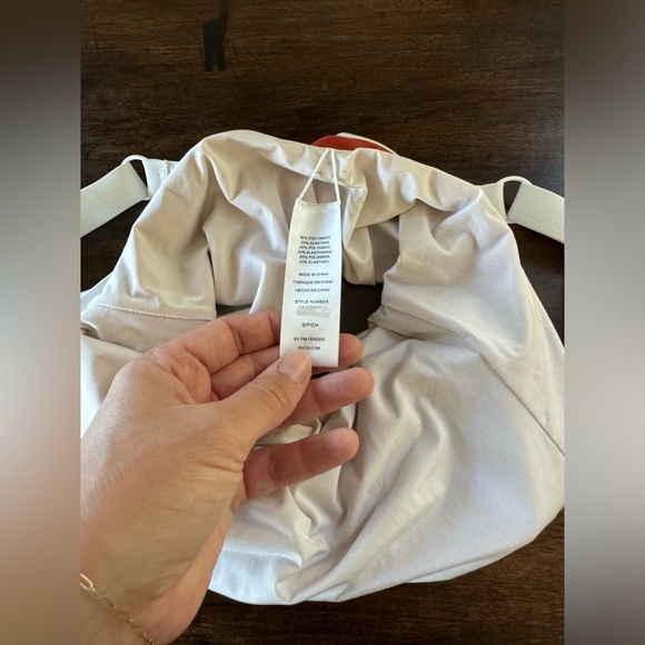 Retro red swimsuit RVCA - Picture 3 of 4